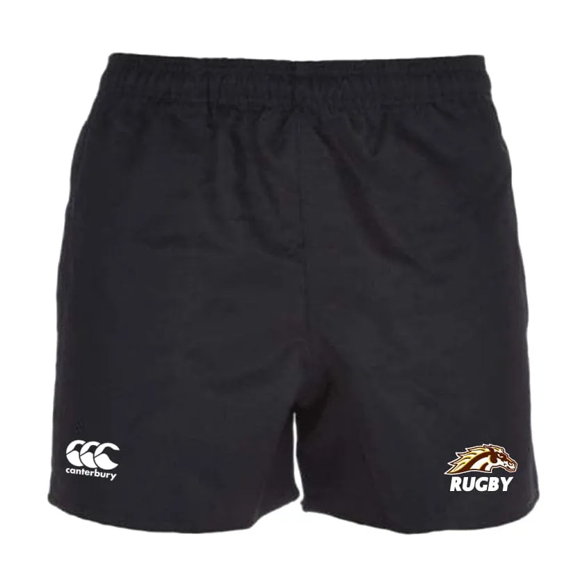 Western Michigan University Men's Rugby Professional Polyester Rugby Short by Canterbury