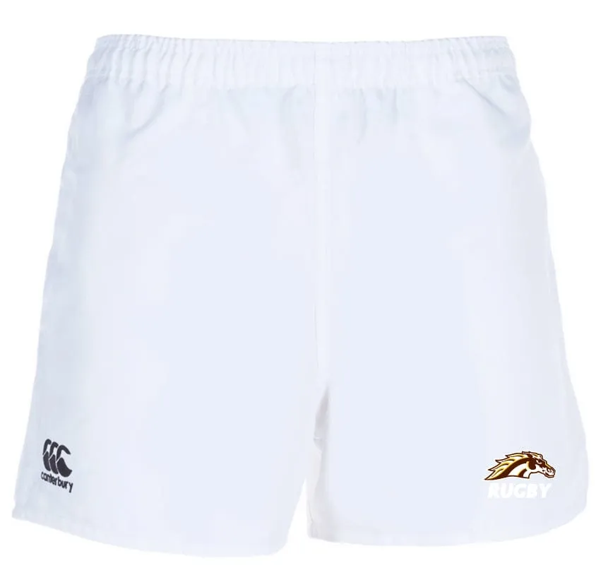 Western Michigan University Men's Rugby Professional Polyester Rugby Short by Canterbury