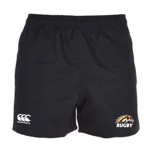 Western Michigan University Men's Rugby Professional Polyester Rugby Short by Canterbury