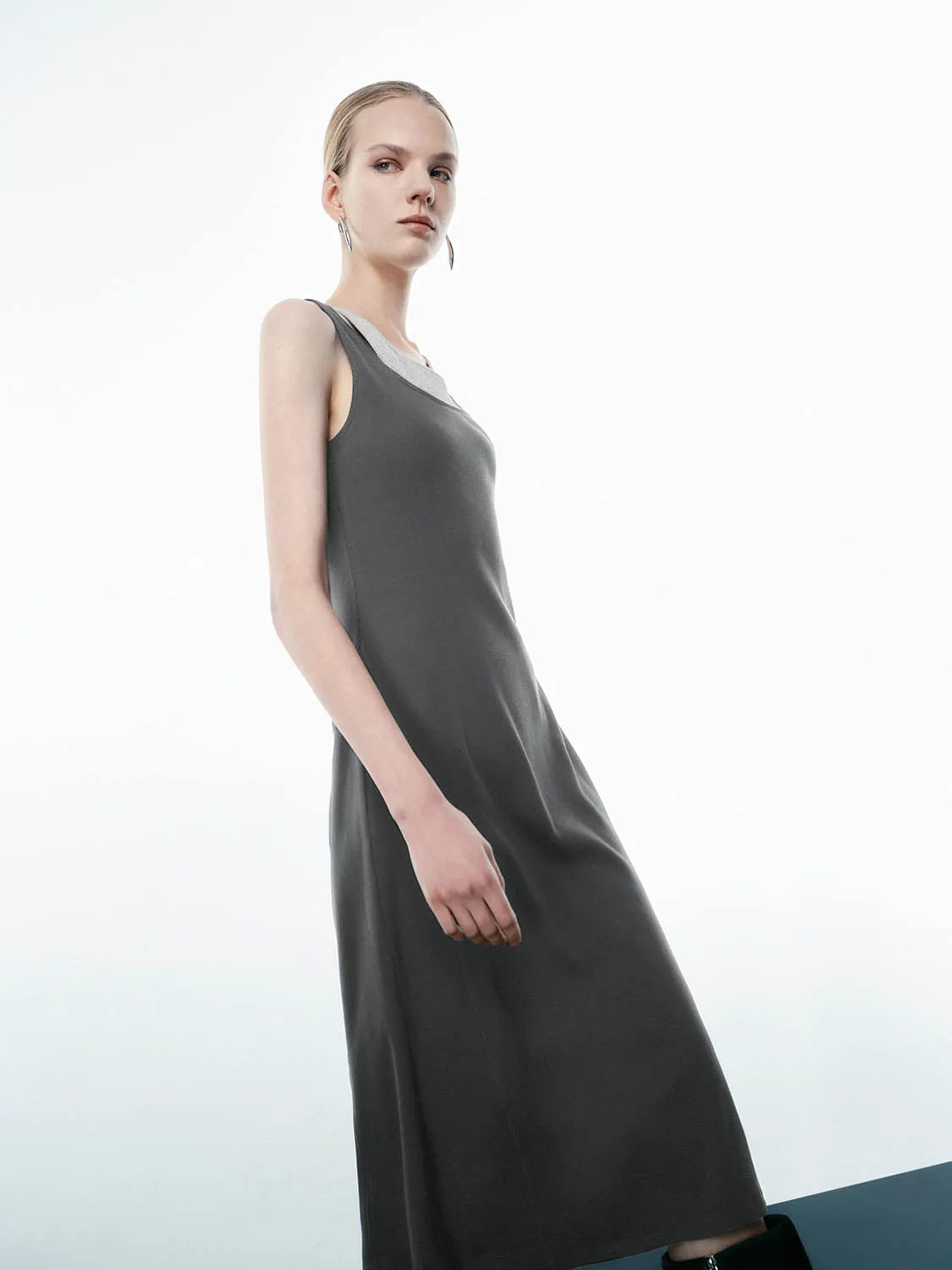 Wide Strap Straight Dresses