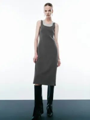 Wide Strap Straight Dresses