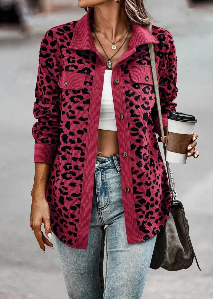 Women's Leopard Print Krystal Jacket