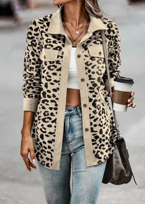 Women's Leopard Print Krystal Jacket