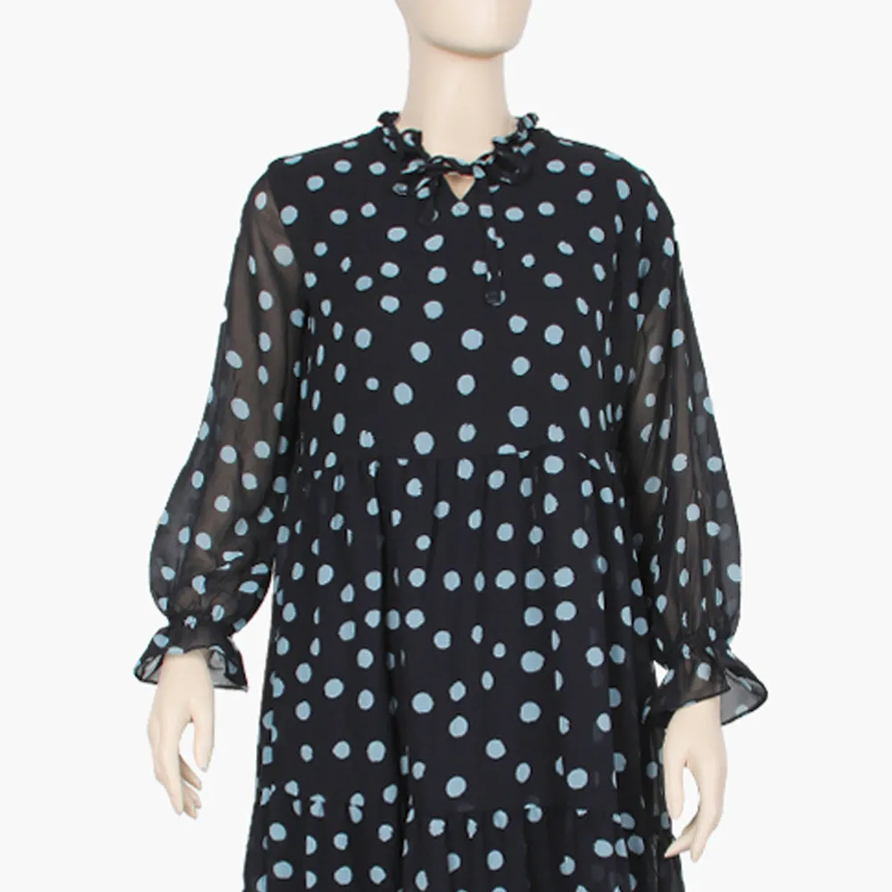 Women's Long Maxi - Black