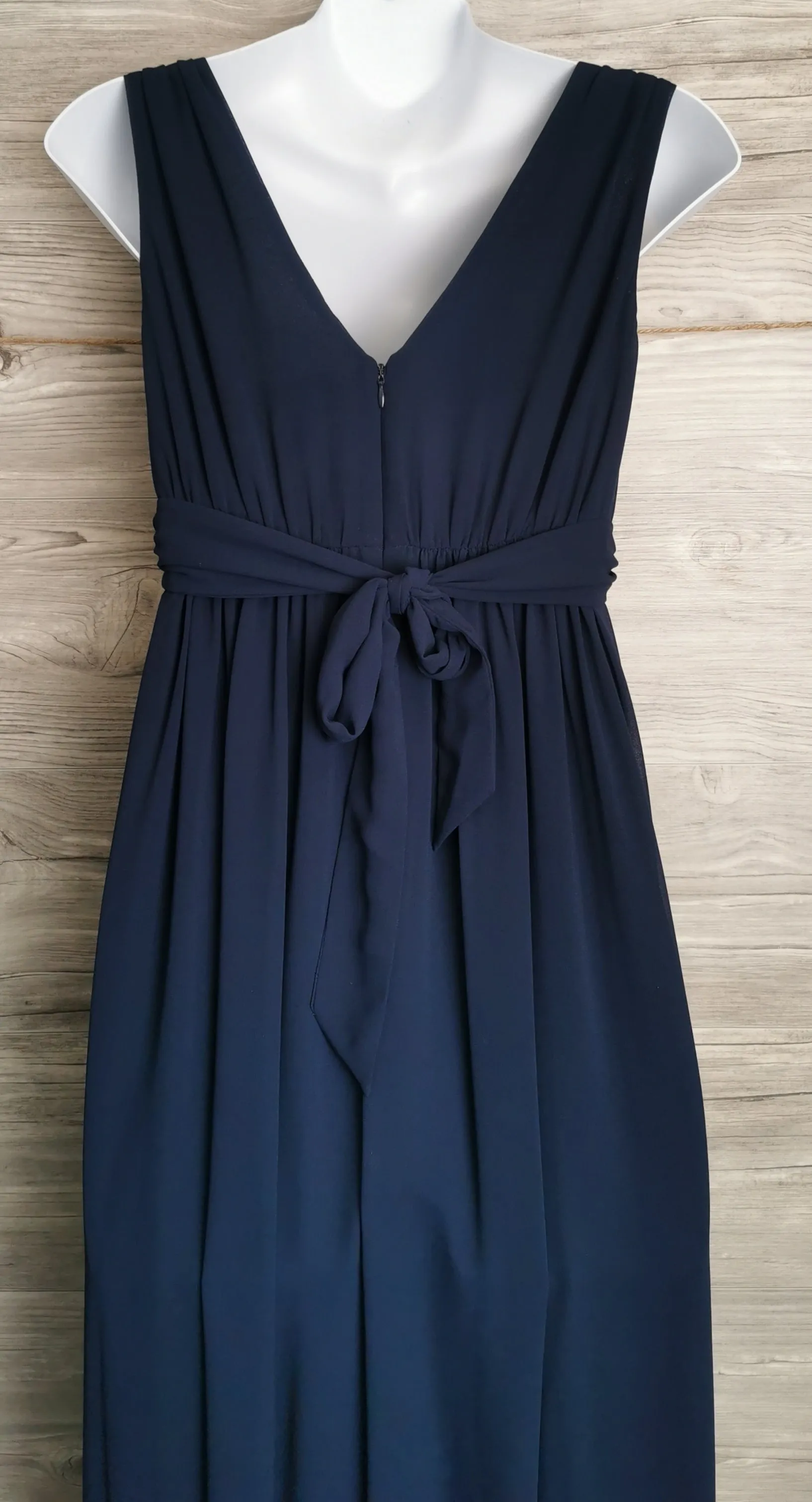 WOMENS SIZE XS - STORK & BABE, Navy Blue Maternity Gown B45