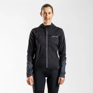 Women's Trovare Lightweight Gravel Jacket (Black)