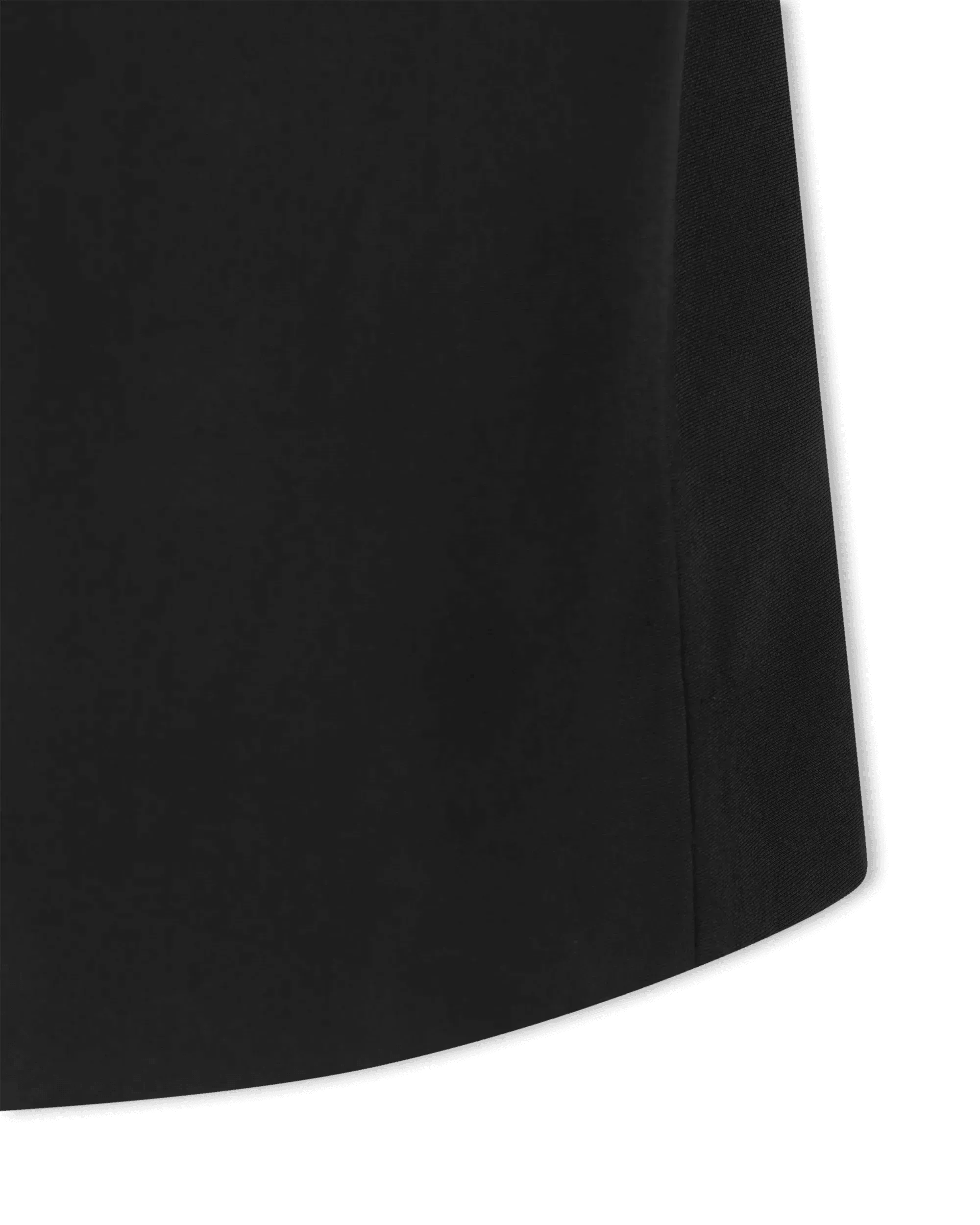 Woven Cady Stretch Asymmetric Dress