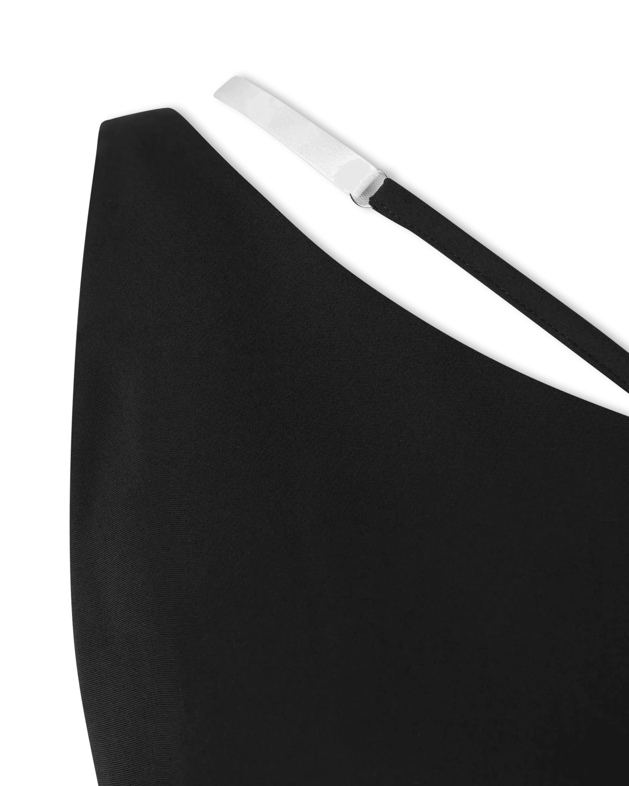 Woven Cady Stretch Asymmetric Dress