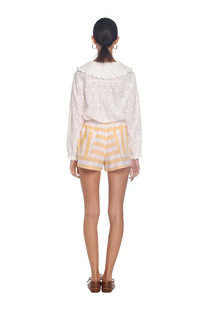 Yellow Rayna Shorts