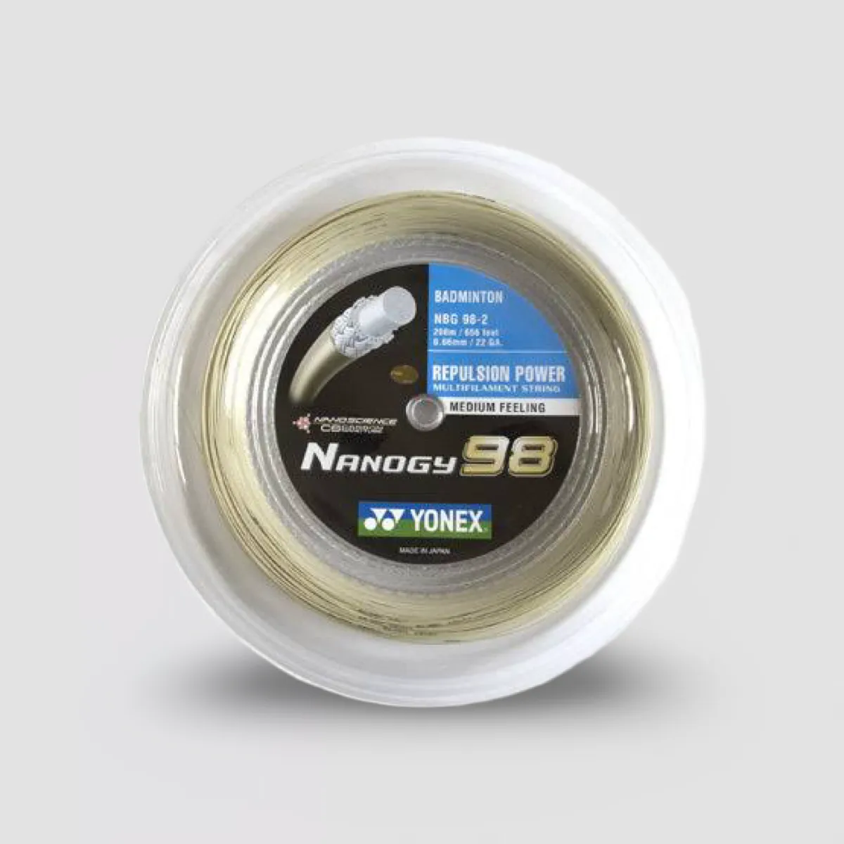 YONEX Nanogy 98 Badminton String (200m Coil)